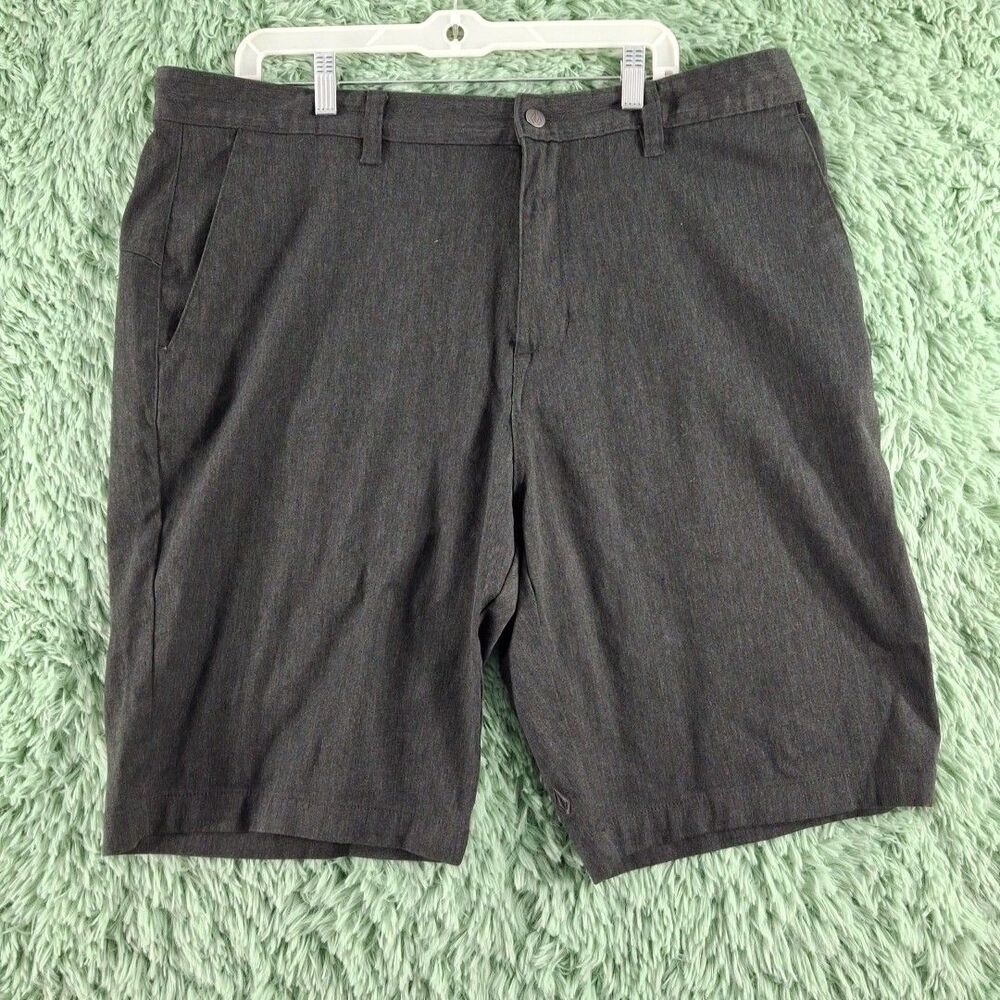 Volcom Shorts 40 Mens Gray Lightweight Quick Dry Fabric